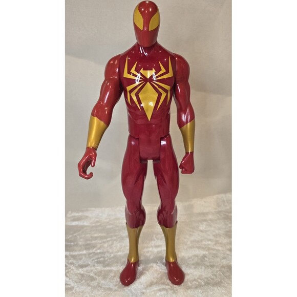 Marvel Ultimate Spider-Man Titan Hero Series Iron Spider Action Figure 12” Toy - Picture 1 of 6